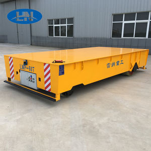 Kereta Transfer Baja Listrik Tanpa Rel 60 Ton, Peralatan Penanganan <span class=keywords><strong>Material</strong></span> Pengangkut Beban Berat - Product Image 1