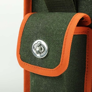 Fasty Canvas Tool Bag 7 Inch Multiple Pockets Durable Portable Storage For Work Use - Product Image 4