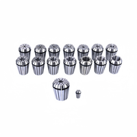 ER8 2.0-ER20 9.5 Mandril de torno CNC para grabado y fresado, juego de pinzas de resorte de acero de 1/32-13/16 pulgadas, manual/neumático HRC58-62