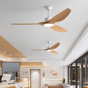 Nordic Style <b>Ceiling</b> Fan <b>Light</b> With <b>Led</b> Integrated Fan And <b>Light</b> For Living Room And Dining Room Fixed Blade Design - Product Image 1
