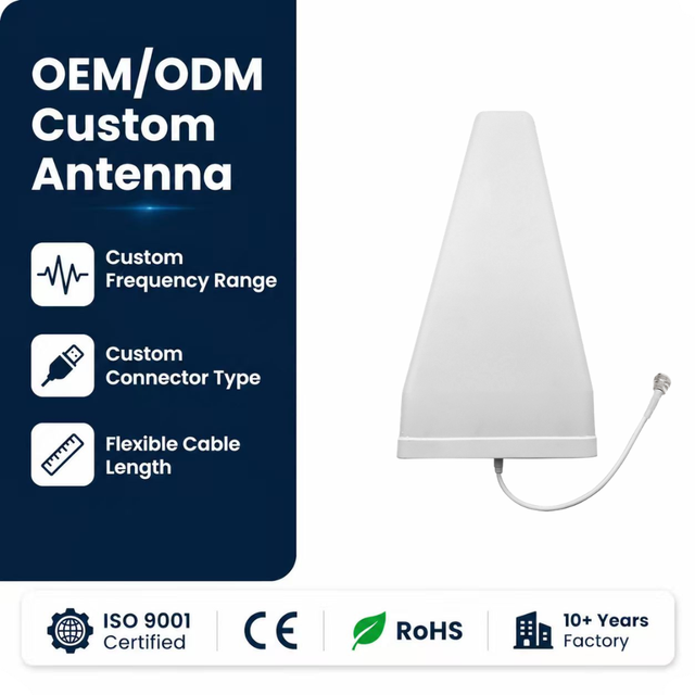 12dBi Vertical Log Periodic LPDA Yagi Directional Antenna Outdoor High Gain for 3G LTE 4G 5G WiFi Mobile Phone Signal Booster