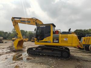 รถขุดมือสอง KOMATSU PC200 รุ่นปี 2020 รถขุดไฮดรอลิกแบบตีนตะขาบ 20 ตัน - Product Image 6