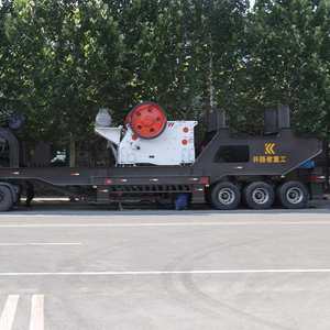 Kohle Granit Stein Stein Reifen Reifen Mobile Brechers tation/Rad Typ Mobile Crushing Station Plant Machine - Product Image 4