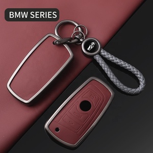 Usine en gros nouveau produit clé coque étui en cuir clé de voiture couverture métal clé protecteur pour <span class=keywords><strong>BMW</strong></span> série 2 accessoires clés - Product Image 5