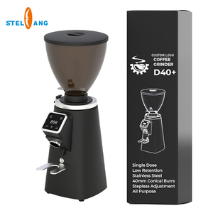 Professional Touch Screen Stainless Steel 11 Speed Adjustable Coffee 800g Capacity 64mm Burr Household Use Gml1005 Coffee Bean - Product Image 6