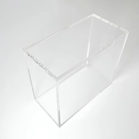 Nouvelle conception de boîte de protection en acrylique pour TCG ETB, boîte de présentation transparente pour booster de jeu, boîtes en acrylique avec couvercles magnétiques