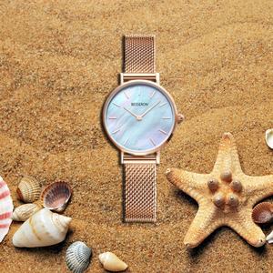 Reloj de Pulsera de Acero Inoxidable para Mujer, Diseño Elegante con Logotipo Personalizado, Movimiento de Cuarzo, Ideal para Moda y Negocios - Product Image 3