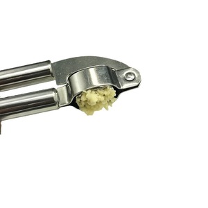 Stainless Steel Garlic Press Manual Kitchen Tool Durable <b>Herb</b> Spice <b>Grinder</b> - Product Image 5