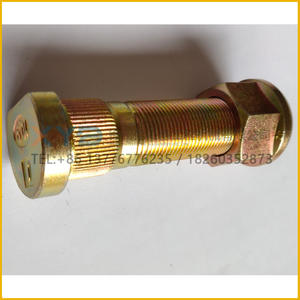 Pièces d'origine XCMG GR1653/1803/2153 Écrous et boulons d'essieu avant pour jante de roue avant - Product Image 5