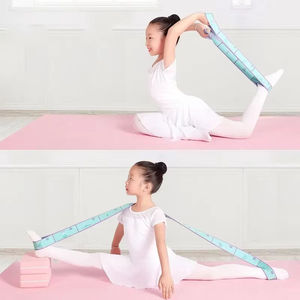 تمارين اليوجا للبالغين من البوليستر على شكل حلقة للياقة البدنية ، تمارين رياضية للكبار مع مخطط للورك - Product Image 3