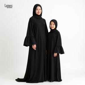 Robe caftan ample <span class=keywords><strong>de</strong></span> Dubaï pour femmes musulmanes, abaya à capuche, robe caftan avec hijab, robe <span class=keywords><strong>de</strong></span> <span class=keywords><strong>prière</strong></span> islamique arabe une pièce - Product Image 5