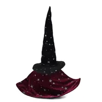 Poupées effrayantes de 15.5 pouces faites à la main Nisse cape noire chauve-souris Vampire Halloween Gnome en peluche