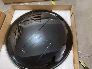 Cubierta de Rueda de Repuesto Trasera Deportiva HENGYI de Alta Calidad, Fabricada en ABS, Tamaño <span class=keywords><strong>86</strong></span>*<span class=keywords><strong>86</strong></span>*13 para <span class=keywords><strong>Defender</strong></span> 110/90 1993 - Product Image 3