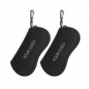 Estuche de Neopreno Personalizado para Gafas de Sol, Bolsa de Transporte para Viajes, Funda Protectora para Gafas de Sol con Clip para Cinturón - Product Image 4