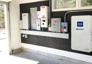 Batterie murale d'alimentation au lithium LiFePO4 48V, pack de batteries solaires avec communication CAN pour le stockage d'énergie domestique - Product Image 3