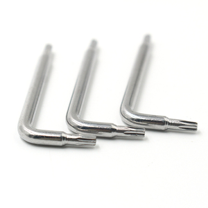 Hex sao an ninh Torx Key T8 T10 T20 T25 T30 T45 T50 cánh tay ngắn <span class=keywords><strong>allen</strong></span> key thép không gỉ Carbon hợp kim thép L cờ lê với lỗ - Product Image 6