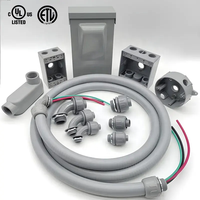 Sectionneur Type 3R 60A 240V CA sans fusible, boîtier métallique extérieur, montage mural, pour pompe à chaleur HVAC extractible