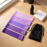 Set de Bandas de Resistencia para Yoga, Bandas Elásticas de Látex para Pilates, Fitness, Gimnasio, Ejercicio, Logotipo Personalizado OEM