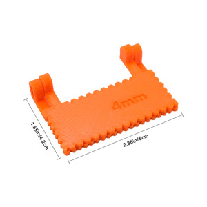 Righello per modelli da cucito in plastica da 4 mm, righello dritto per cucito fai da te e strumenti artigianali per la casa - Product Image 1