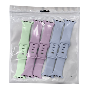 Bracelet de montre en silicone flexible léger RYB, bracelet de remplacement sportif pour <span class=keywords><strong>Apple</strong></span> Watch Ultra Series 11 10 9 8 7 6 <span class=keywords><strong>SE</strong></span> - Product Image 3