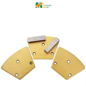 Maoteng Diamond grinding tools trapezoidal grinding blocks for concrete floor machines