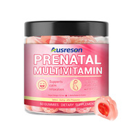 Complément alimentaire prénatal halal en gommes multivitaminées OEM, enrichi en DHA et minéraux, pour la fertilité et le bien-être des femmes adultes