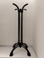 Juego de Mesa y Sillas de Comedor Modernas Cuadradas para 4 Personas, Estructura Metálica, Plástico PP Duradero, Fácil de Limpiar, Muebles para Restaurante, Cafetería, Patio Exterior