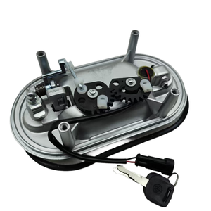 Zhongtong Kinglong Higer e altre parti di autobus con luci argento di alta qualità serratura ovale della cabina passeggeri - Product Image 6