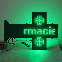 Écran LED multifonctionnel pour pharmacie, module LED croix RGB, écran LED extérieur, enseigne LED croix pour pharmacie, vente en gros