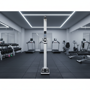 Báscula de Plataforma Ultrasónica con Medidor de Altura, Grasa Corporal, IMC, Peso 300kg KLH-B8 Báscula de Altura y Peso KLH-B8 - Product Image 3