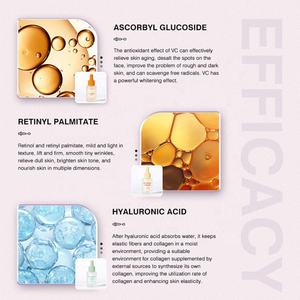 เซรั่มบำรุงผิวหน้าสูตรเฉพาะ OEM พร้อมโลโก้ส่วนตัว ไฮยาลูรอน วิตามินซี เรตินอล คอลลาเจนจากเมือกหอยทาก ไนอะซินาไมด์ - Product Image 3