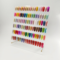 Poudre magique miroir OEM personnalisée 108 couleurs, super brillante, or titane, colorée, 0,4 g, effet miroir, poudre pour nail art DIY