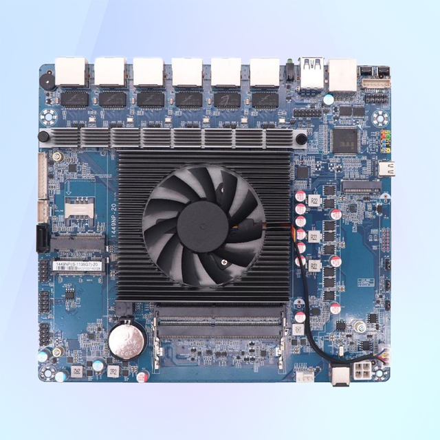 1449 Industrial 6 Lan Gigabyte Gen Cpu Ddr4 Ram Gaming Pc Intel Combo Y Procesador I7-1195G7 Core I7 Processor With Motherboard