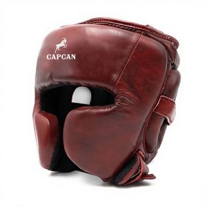 Protector de Cabeza de Cuero de Alta Calidad para Boxeo, Entrenamiento de MMA, Seguridad para Adultos - Product Image 1