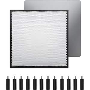 Mesa de trabajo Creality Honeycomb de 320x320mm, base de acero para cortadora y grabadora láser con lámina de acero y 12 piezas - Product Image 1