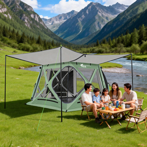 Carpa de Camping de Verano Ultraligera y Portátil, Impermeable, de Apertura Rápida, Gran Tamaño, para Picnic y Relajación al Aire Libre - Product Image 1