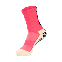 Chaussettes de compression sportives élastiques OEM d'usine, logo personnalisé, en coton, pour adultes, antidérapantes, décontractées, séchage rapide, respirantes, pour le printemps