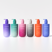 Flacon de gel capillaire cosmétique de luxe 300 ml 500 ml avec pompe dorée, emballage pour shampoing, lotion, après-shampoing, OEM et boîte