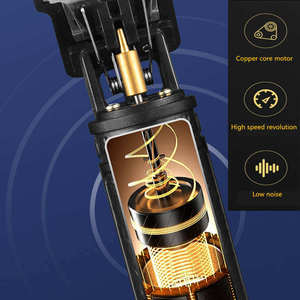 Máquina de Cortar Cabello Eléctrica Profesional Vintage T9 para Hombre, Cuchillas de Acero Inoxidable, Longitudes Ajustables, Recargable por USB, para Exteriores y Hoteles - Product Image 5