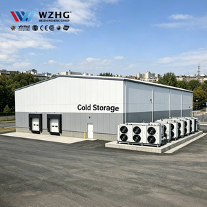 Solution d'ingénierie de structure en acier Q355b pour entrepôt frigorifique préfabriqué sans colonnes pour entreprise de logistique - Product Image 1