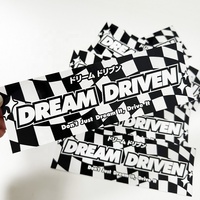Autocollants découpés sur mesure en vinyle pour pare-chocs et vitres de voiture, style JDM Racing Japanese Drift