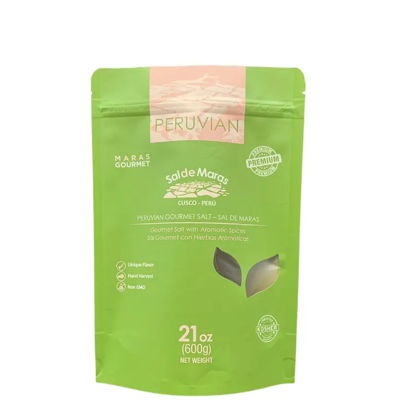 Sacos com zíper para embalagem de chá, sacos com vedação térmica para sacos de chá com fundo transparente ACCRPT, saco personalizado com zíper para embalagem de chá