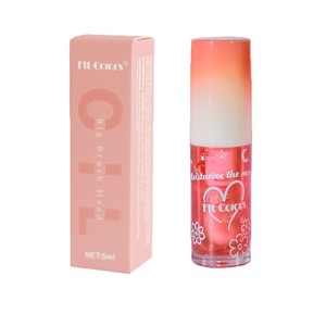 ลิปกลอสเนื้อน้ำผสมน้ำตาลรสผลไม้ ให้ความชุ่มชื้น ติดทนนาน 24 ชม. เงางาม กันน้ำ ผลิตภัณฑ์บำรุงริมฝีปากสำหรับคนทานวีแกน - Product Image 5