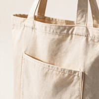 Sacs fourre-tout en toile de coton écologiques et recyclables, pliables, durables, bon marché, avec logo personnalisé, en gros, avec poignées non tissées
