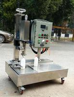 Machines de remplissage industrielles pour gallons, seaux et peintures |   Lignes d'emballage personnalisées pour la colle et les revêtements avec systèmes de convoyage intégrés