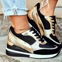 Chaussures de sport décontractées pour femmes, design unique, grande taille, marche en plein air, semelles épaisses, prix bas, chaussures décontractées compétitives