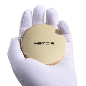 <b>Small</b> Metal Mirror Portable Folding Makeup Mirror Creative Mini <b>Sliding</b> Carry-on Mirror - Product Image 4