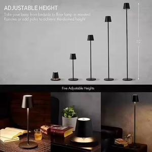 Wholesale Customized Rechargeable <strong>Cordless</strong> 5200mah <strong>Floor</strong> <strong>Lamp</strong> Living Room Decor Portable LED <strong>Floor</strong> <strong>Lamp</strong> 3 Color Stepless Dimming - Product Image 5