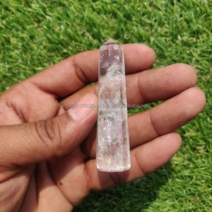 หินโมราธรรมชาติขัดเงาสูงหินคริสตัลหินควอตซ์อัญมณีหินอาเกตแบบเหลี่ยมเพชรพลอยการบำบัดรักษาด้วยคริสตัล - Product Image 3