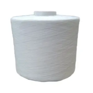 15S Uses For Sweaters White Polyester Woolen Yarn